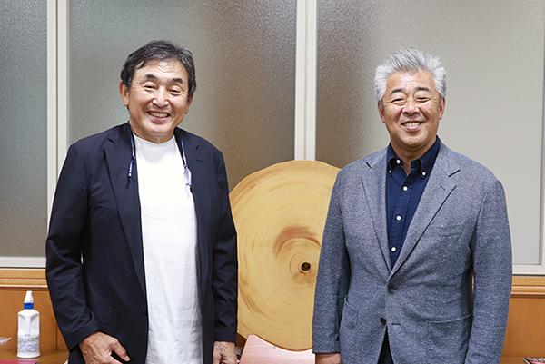 伊那食品工業株式会社•塚越社長とのトップ対談を実施